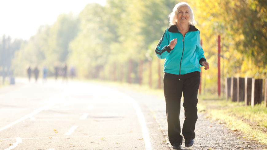 Gå snabbt – lev längre!